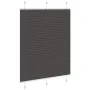 Estor Plisado negro 105x150 cm Tela Ancho 104,4 cm Poliéster von , Jalousien und Jalousien - Ref: Foro24-4015144, Preis: 19,7...