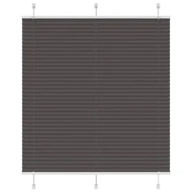 Estor Plisado negro 115x150 cm Tela Ancho 114,4 cm Poliéster by , Blinds and blinds - Ref: Foro24-4015146, Price: 23,10 €, Di...