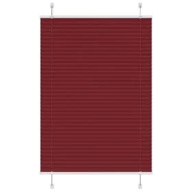 Estor Plisado rojo burdeos 100x100 cm Tela Ancho 99,4 cm von , Jalousien und Jalousien - Ref: Foro24-4015228, Preis: 19,06 €,...