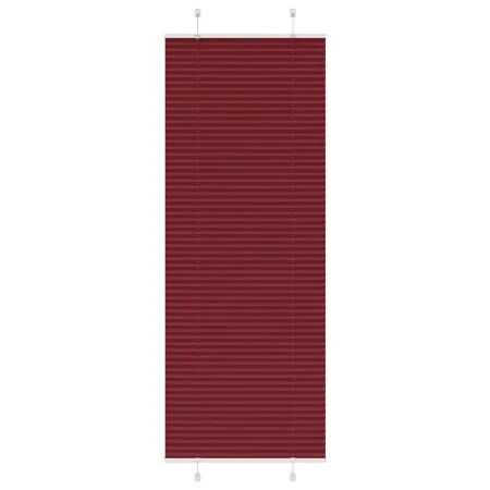 Estor Plisado rojo burdeos 70x200 cm Tela Ancho 69,4 cm de , Persianas y estores - Ref: Foro24-4015256, Precio: 22,34 €, Desc...
