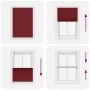 Estor Plisado rojo burdeos 85x150 cm Tela Ancho 84,4 cm von , Jalousien und Jalousien - Ref: Foro24-4015242, Preis: 14,34 €, ...