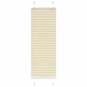 Estor Plisado crema 45x100 cm Tela Ancho 44,4 cm Poliéster by , Blinds and blinds - Ref: Foro24-4015268, Price: 17,36 €, Disc...
