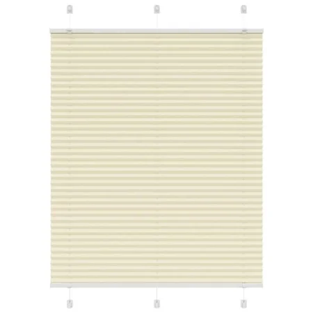 Estor Plisado crema 105x100 cm Tela Ancho 104,4 cm Poliéster von , Jalousien und Jalousien - Ref: Foro24-4015280, Preis: 14,9...