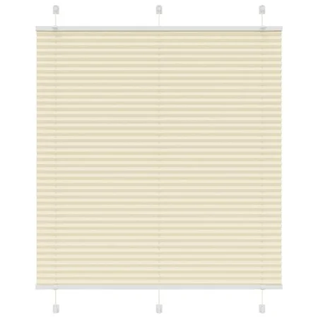 Estor Plisado crema 115x100 cm Tela Ancho 114,4 cm Poliéster by , Blinds and blinds - Ref: Foro24-4015282, Price: 18,97 €, Di...
