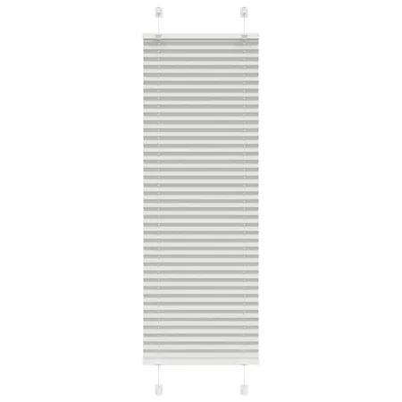 Estor Plisado gris claro 40x100 cm Tela Ancho 39,4 cm Poliéster de , Persianas y estores - Ref: Foro24-4015318, Precio: 15,14...