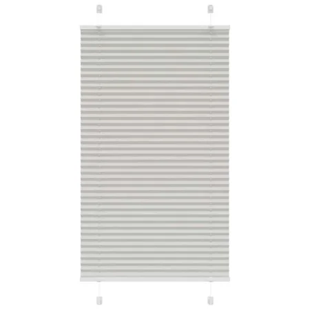 Estor Plisado gris claro 80x100 cm Tela Ancho 79,4 cm Poliéster by , Blinds and blinds - Ref: Foro24-4015326, Price: 16,20 €,...
