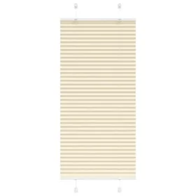 Estor Plisado crema 65x150 cm Tela Ancho 64,4 cm Poliéster by , Blinds and blinds - Ref: Foro24-4015289, Price: 20,84 €, Disc...