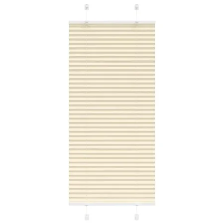 Estor Plisado crema 65x150 cm Tela Ancho 64,4 cm Poliéster by , Blinds and blinds - Ref: Foro24-4015289, Price: 20,81 €, Disc...