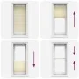 Estor Plisado crema 65x150 cm Tela Ancho 64,4 cm Poliéster by , Blinds and blinds - Ref: Foro24-4015289, Price: 20,81 €, Disc...