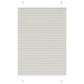 Estor Plisado gris claro 100x100 cm Tela Ancho 99,4cm Poliéster by , Blinds and blinds - Ref: Foro24-4015330, Price: 17,46 €,...