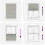 Estor Plisado gris claro 90x150 cm Tela Ancho 89,4 cm Poliéster by , Blinds and blinds - Ref: Foro24-4015345, Price: 18,00 €,...
