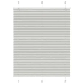 Estor Plisado gris claro 110x100 cm Tela Ancho 109,4 cm by , Blinds and blinds - Ref: Foro24-4015332, Price: 18,73 €, Discoun...