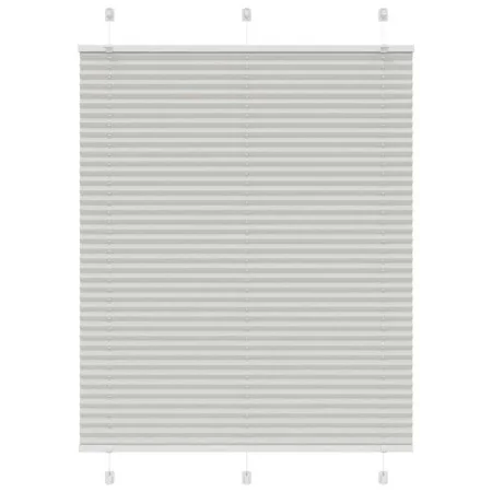 Estor Plisado gris claro 110x100 cm Tela Ancho 109,4 cm by , Blinds and blinds - Ref: Foro24-4015332, Price: 18,73 €, Discoun...