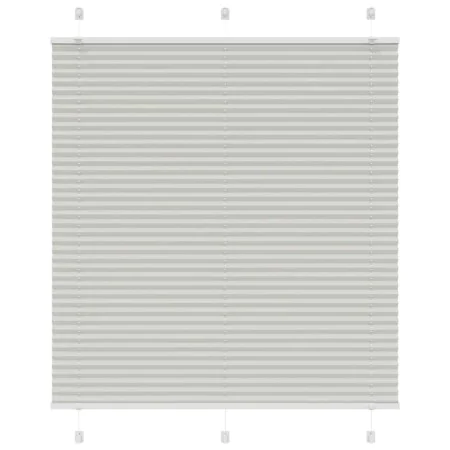 Estor Plisado gris claro 120x150 cm Tela Ancho 119,4 cm de , Persianas y estores - Ref: Foro24-4015351, Precio: 21,49 €, Desc...