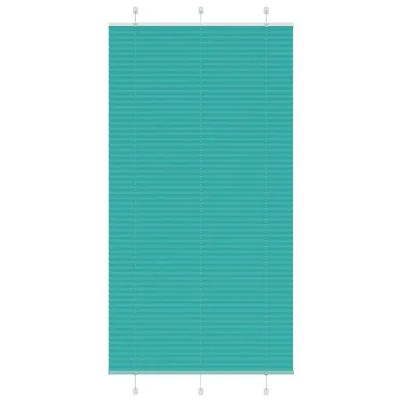 Estor Plisado verde petróleo 110x200 cm Tela Ancho 109,4 cm by , Blinds and blinds - Ref: Foro24-4015417, Price: 22,17 €, Dis...