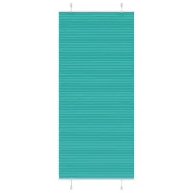 Estor Plisado verde petróleo 100x200 cm Tela Ancho 99,4 cm by , Blinds and blinds - Ref: Foro24-4015415, Price: 21,65 €, Disc...