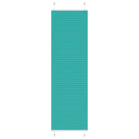 Estor Plisado verde petróleo 65x200 cm Tela Ancho 64,4 cm by , Blinds and blinds - Ref: Foro24-4015408, Price: 20,50 €, Disco...