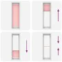 Estor Plisado rosa 55x200 cm Tela Ancho 54,4 cm Poliéster von , Jalousien und Jalousien - Ref: Foro24-4015457, Preis: 19,94 €...