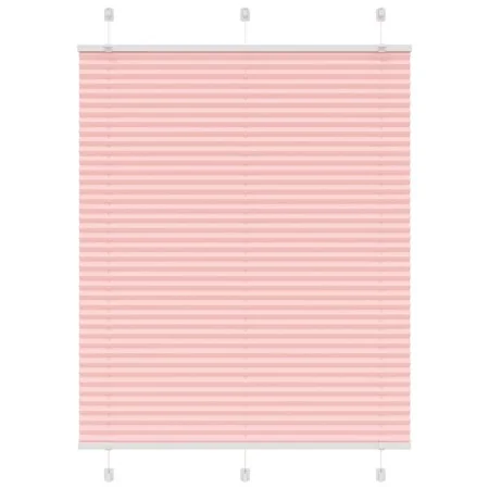 Estor Plisado rosa 110x100 cm Tela Ancho 109,4 cm Poliéster by , Blinds and blinds - Ref: Foro24-4015434, Price: 22,94 €, Dis...