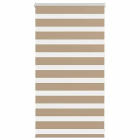 Estor cebra marrón arena tejido ancho 70,9 cm poliéster by , Blinds and blinds - Ref: Foro24-4014516, Price: 21,80 €, Discoun...