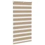 Estor cebra marrón arena tejido ancho 70,9 cm poliéster de , Persianas y estores - Ref: Foro24-4014516, Precio: 21,80 €, Desc...