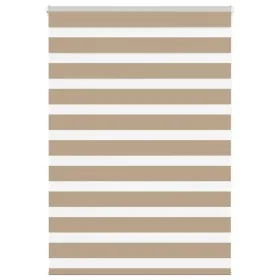 Estor cebra marrón arena tejido ancho 105,9 cm poliéster by , Blinds and blinds - Ref: Foro24-4014549, Price: 27,65 €, Discou...