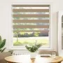 Estor cebra marrón arena tejido ancho 105,9 cm poliéster by , Blinds and blinds - Ref: Foro24-4014549, Price: 28,01 €, Discou...
