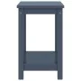 Nachttisch aus massiver Kiefer in hellem Grau, 35x30x47 cm. von vidaXL, Nachttische - Ref: Foro24-322213, Preis: 36,89 €, Rab...