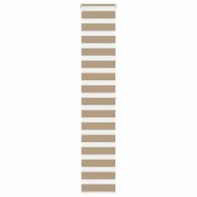 Estor cebra marrón arena tejido ancho 35,9 cm poliéster by , Blinds and blinds - Ref: Foro24-4014561, Price: 19,31 €, Discoun...