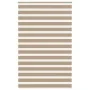 Estor cebra marrón arena tejido ancho 140,9 cm poliéster by , Blinds and blinds - Ref: Foro24-4014582, Price: 37,56 €, Discou...