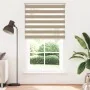 Estor cebra marrón arena tejido ancho 130,9 cm poliéster by , Blinds and blinds - Ref: Foro24-4014606, Price: 28,58 €, Discou...