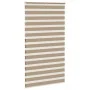 Estor cebra marrón arena tejido ancho 130,9 cm poliéster by , Blinds and blinds - Ref: Foro24-4014606, Price: 28,58 €, Discou...