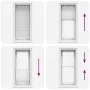 Estor Plisado blanco 65x100 cm Tela Ancho 64,4 cm Poliéster by , Blinds and blinds - Ref: Foro24-4015476, Price: 15,17 €, Dis...