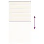 Estor cebra beige mármol tejido ancho 65,9 cm poliéster de , Persianas y estores - Ref: Foro24-4014619, Precio: 21,44 €, Desc...