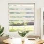 Estor cebra beige mármol tejido ancho 95,9 cm poliéster by , Blinds and blinds - Ref: Foro24-4014625, Price: 23,12 €, Discoun...