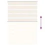 Estor cebra beige mármol tejido ancho 95,9 cm poliéster by , Blinds and blinds - Ref: Foro24-4014625, Price: 23,12 €, Discoun...