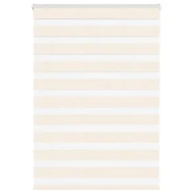 Estor cebra beige mármol tejido ancho 105,9 cm poliéster by , Blinds and blinds - Ref: Foro24-4014627, Price: 24,93 €, Discou...