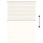 Estor cebra beige mármol tejido ancho 105,9 cm poliéster by , Blinds and blinds - Ref: Foro24-4014627, Price: 24,93 €, Discou...