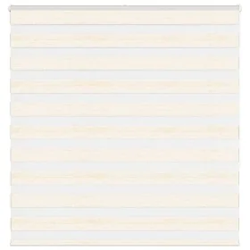 Estor cebra beige mármol tejido ancho 135,9 cm poliéster by , Blinds and blinds - Ref: Foro24-4014659, Price: 35,86 €, Discou...