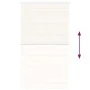 Estor cebra beige mármol tejido ancho 130,9 cm poliéster by , Blinds and blinds - Ref: Foro24-4014684, Price: 27,77 €, Discou...