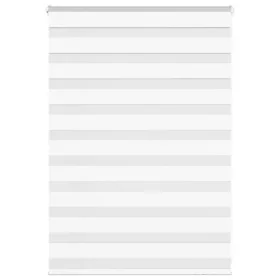 Estor cebra blanco 100x100 cm tejido ancho 95,9 cm poliéster by , Blinds and blinds - Ref: Foro24-4014729, Price: 23,12 €, Di...