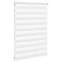Estor cebra blanco 100x100 cm tejido ancho 95,9 cm poliéster de , Persianas y estores - Ref: Foro24-4014729, Precio: 23,12 €,...