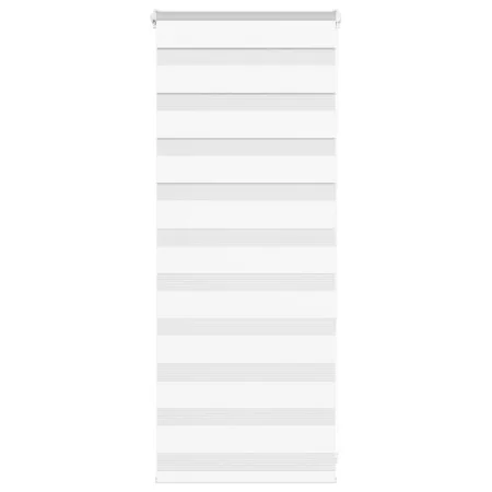 Estor cebra blanco 55x100 cm tejido ancho 50,9 cm poliéster by , Blinds and blinds - Ref: Foro24-4014720, Price: 23,44 €, Dis...