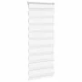 Estor cebra blanco 55x100 cm tejido ancho 50,9 cm poliéster by , Blinds and blinds - Ref: Foro24-4014720, Price: 23,44 €, Dis...