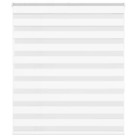 Estor cebra blanco 125x150 cm tejido ancho 120,9 cm poliéster von , Jalousien und Jalousien - Ref: Foro24-4014760, Preis: 26,...