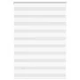 Estor cebra blanco 110x150 cm tejido ancho 105,9 cm poliéster by , Blinds and blinds - Ref: Foro24-4014757, Price: 34,73 €, D...
