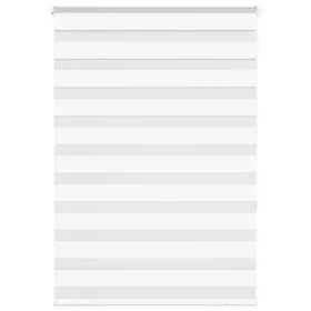 Estor cebra blanco 100x150 cm tejido ancho 95,9 cm poliéster by , Blinds and blinds - Ref: Foro24-4014755, Price: 24,81 €, Di...