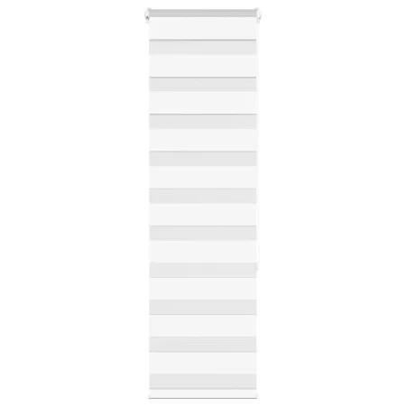 Estor cebra blanco 40x150 cm tejido ancho 35,9 cm poliéster de , Persianas y estores - Ref: Foro24-4014743, Precio: 15,04 €, ...