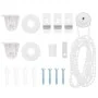 Estor enrollable para ducha con casete 130x240 cm tela ancho by , Blinds and blinds - Ref: Foro24-4015048, Price: 27,99 €, Di...