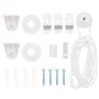 Estor enrollable para ducha con casete 140x240 cm tela ancho by , Blinds and blinds - Ref: Foro24-4015060, Price: 22,07 €, Di...
